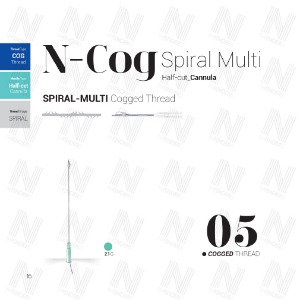 N-cog spiral  (5pack 30줄)